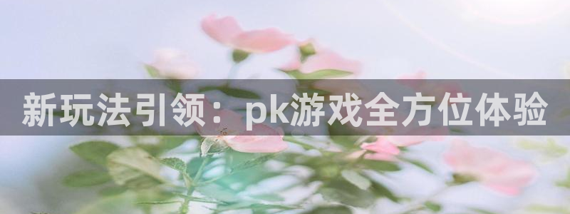 沐鸣2平台招商：新玩法引领：pk游戏全方位体验
